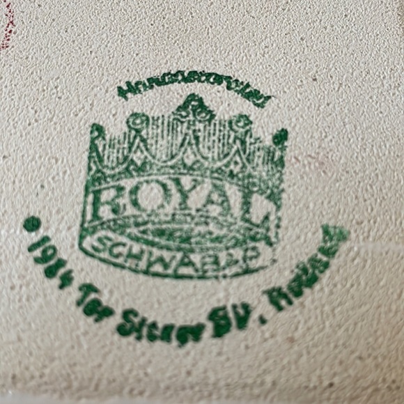 VTG 1984 Ter Steege Tile Royal Mosa made in Holland Shoe Maker 6” Old Dutch - Picture 5 of 7